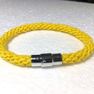 Kumihimo 100% Hemp Cord Round Braided Bracelet - Unisex - Handcrafted